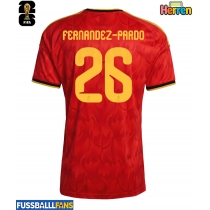 Belgien Matias Fernandez-Pardo #26 Heimtrikot WM 2026 Kurzarm